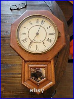 Seth Thomas 8 Day Schoolhouse Wall Clock