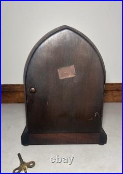 Seth Thomas 8 Day Time Strike Beehive Tombstone Gothic Shelf Table Mantel Clock Seth Thomas 8 Day Time Strike Beehive Tombstone Gothic Shelf Table Mantel Clock