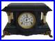 Seth_Thomas_Adamantine_Mantel_Clock_Large_Gray_Black_Wood_Antique_8_day_Chimes_01_dr