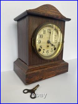 Seth Thomas Adamantine Mantle Clock 1900s With Key Antique