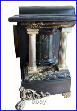 Seth Thomas Adamantine Mantle Clock Shasta Model 35 c1900 with Bob & Key 2/Restore Seth Thomas Adamantine Mantle Clock Shasta Model 35 c1900 with Bob & Key 2/Restore