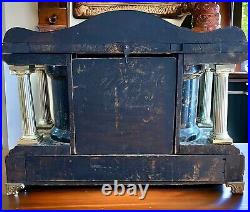 Seth Thomas Adamantine Mantle Clock Shasta Model 35 c1900 with Bob & Key 2/Restore Seth Thomas Adamantine Mantle Clock Shasta Model 35 c1900 with Bob & Key 2/Restore