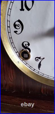 Seth Thomas Adamantine Shelf or Mantel Clock Hour Half Hour Strike Dated C18XX