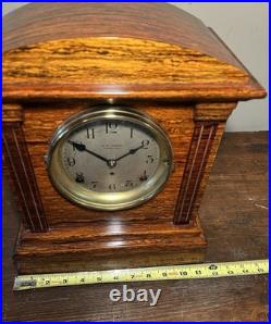 Seth Thomas Adamantine Sonora Bell Westminster Chime Mantel Clock