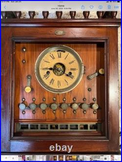 Seth Thomas Alarm Desk Hotel Clock Collectible Item Very Rere? Works