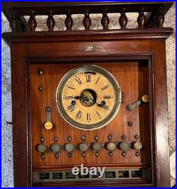 Seth Thomas Alarm Desk Hotel Clock Collectible Item Very Rere? Works