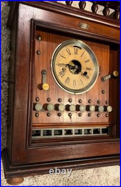 Seth Thomas Alarm Desk Hotel Clock Collectible Item Very Rere? Works