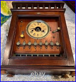 Seth Thomas Alarm Desk Hotel Clock Collectible Item Very Rere? Works