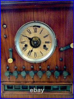 Seth Thomas Alarm Desk Hotel Clock Collectible Item Very Rere? Works