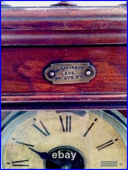 Seth Thomas Alarm Desk Hotel Clock Collectible Item Very Rere? Works