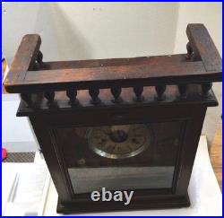 Seth Thomas Alarm Desk Hotel Clock Collectible Item Very Rere? Works