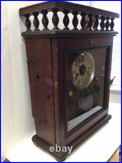 Seth Thomas Alarm Desk Hotel Clock Collectible Item Very Rere? Works