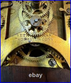 Seth Thomas Alarm Desk Hotel Clock Collectible Item Very Rere? Works Seth Thomas Alarm Desk Hotel Clock Collectible Item Very Rere? Works