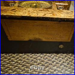 Seth Thomas Amazing Antique Seth Thomas Adamantine Mantle Clock 1898. As is