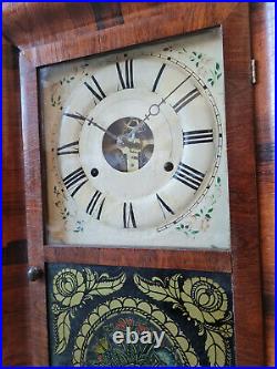Seth Thomas Antique 1860's Weight Driven Pendulum Wall Clock