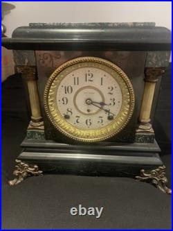 Seth Thomas Antique Adamantine Mantel Clock