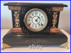 Seth Thomas Antique Adamantine Mantle Clock