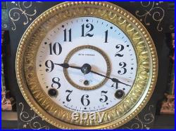 Seth Thomas Antique Adamantine Mantle Clock