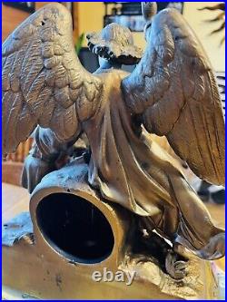 Seth Thomas Antique CHILD & ANGEL Figural Mantel Clock NOT TESTED