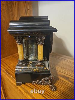 Seth Thomas Antique Mantle Clock Vintage