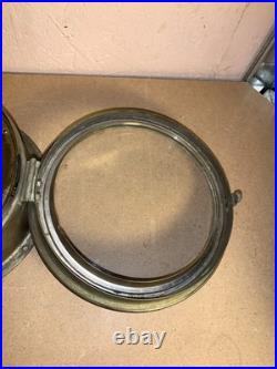 Seth Thomas Antique Metal Maritime Ships Clock Made in USA (Read Description)