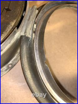 Seth Thomas Antique Metal Maritime Ships Clock Made in USA (Read Description)