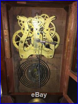 Seth Thomas Antique OG or Ogee Top Keyhole Shelf Clock