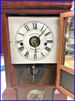 Seth Thomas Antique OG or Ogee Top Keyhole Shelf Clock