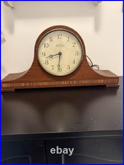 Seth Thomas Antique Wood Mantle Chime Clock