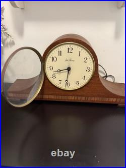 Seth Thomas Antique Wood Mantle Chime Clock