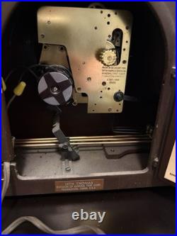 Seth Thomas Antique Wood Mantle Chime Clock