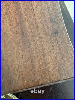 Seth Thomas Antique Wood Mantle Chime Clock