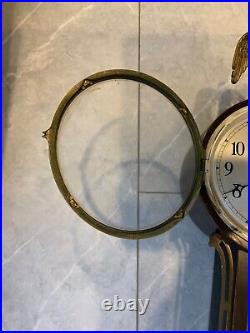Seth Thomas Banjo George Washington Wall Clock Mt Vernon-DELAWARE org Box Non wk