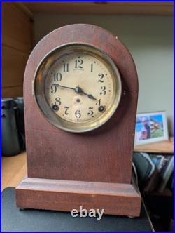 Seth Thomas Beehive 8 Day Mantle Clock 1885 Working Condition