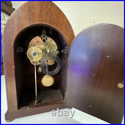 Seth Thomas Beehive Clock seth thomas 48R movement inlaid wood