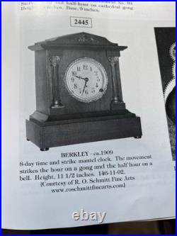 Seth Thomas Berkley Mantel Clock Circa 1909 Fully/Properly Restored inside/out