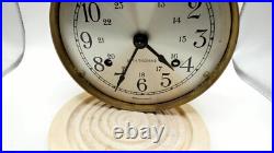 Seth Thomas Brass Ship Bell Maritime Clock Corsair W E537-000 -WORKING! German Seth Thomas Brass Ship Bell Maritime Clock Corsair W E537-000 -WORKING! German