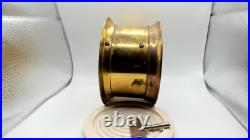 Seth Thomas Brass Ship Bell Maritime Clock Corsair W E537-000 -WORKING! German Seth Thomas Brass Ship Bell Maritime Clock Corsair W E537-000 -WORKING! German