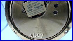 Seth Thomas Brass Ship Bell Maritime Clock Corsair W E537-000 -WORKING! German Seth Thomas Brass Ship Bell Maritime Clock Corsair W E537-000 -WORKING! German