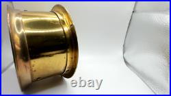 Seth Thomas Brass Ship Bell Maritime Clock Corsair W E537-000 -WORKING! German Seth Thomas Brass Ship Bell Maritime Clock Corsair W E537-000 -WORKING! German