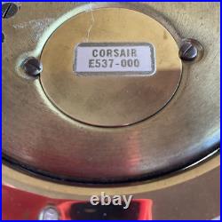 Seth Thomas Brass Ship Bell Maritime Clock Corsair W E537-000 withKey Seth Thomas Brass Ship Bell Maritime Clock Corsair W E537-000 withKey