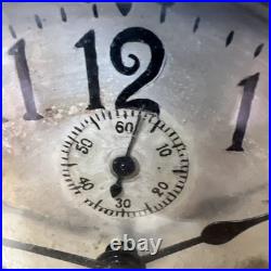 Seth Thomas Brass Ship Deck Clock Running Well, Includes A Key
