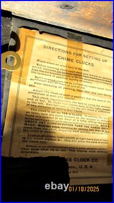 Seth Thomas Catederal Sonora Chime Clock 14 Seth Thomas Catederal Sonora Chime Clock 14