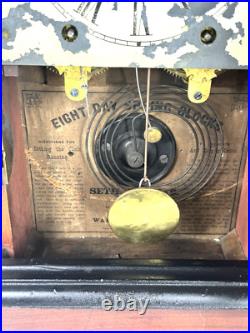 Seth Thomas Cincinnati City Series Mantle Clock Fully Serviced