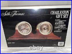 Seth Thomas Clock & Barometer Charleston Gift Set 1055, 1056 New In Box