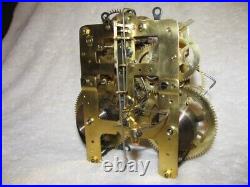 Seth Thomas Clock Movement 89 High Strike Repaired And Serviced New Mainsprings