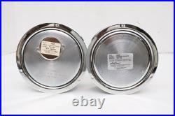 Seth Thomas Corsair Ships Clock And Weather Barometer Brass withChrome Finish