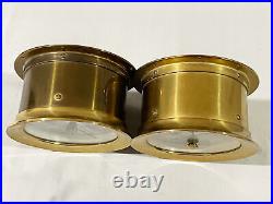 Seth Thomas Corsair Ships Clock & Barometer Runs No Key Seth Thomas Corsair Ships Clock & Barometer Runs No Key