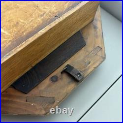 Seth Thomas Drop Regulator Octagon School House Wall Clock Circa 1917 with Key