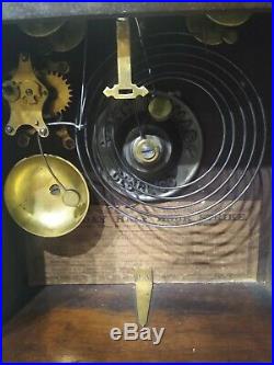 Seth Thomas Eclipse Antique Shelf Parlor Mantle Clock ca 1885 CT, USA